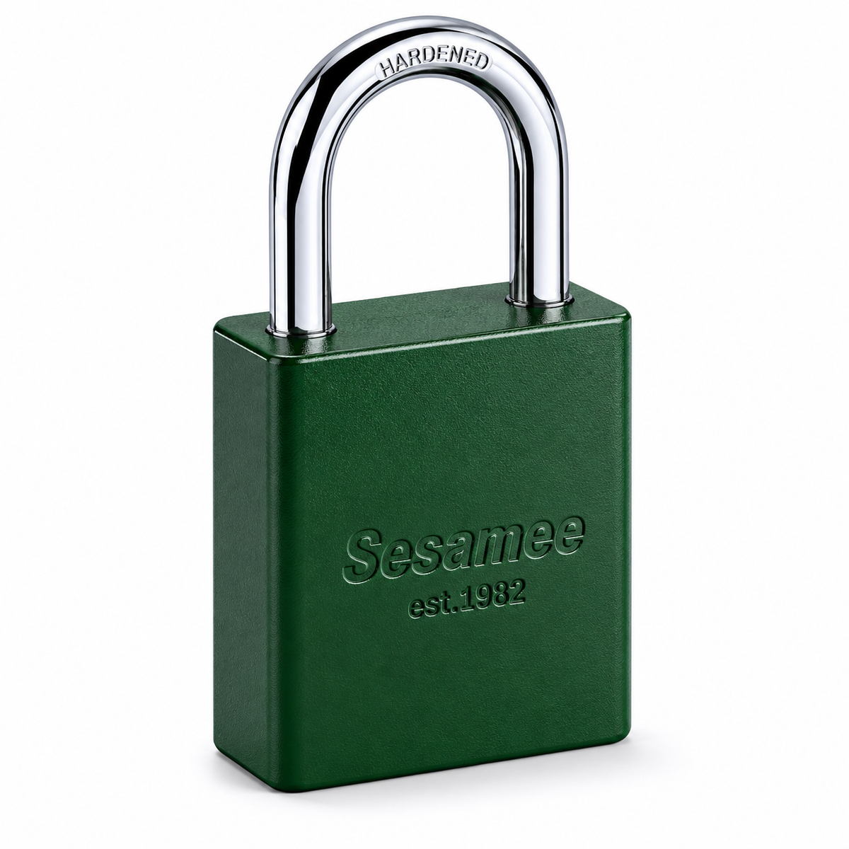 90215 Green Aluminum Padlock